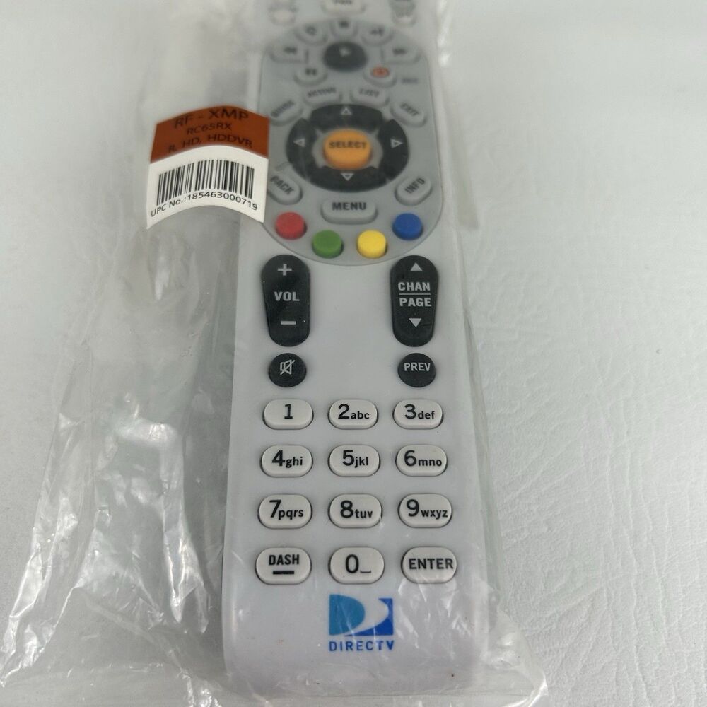 DIRECTV RC65RX RF-XMP Remote New Sealed Replacement Remote Control - Picture 2 of 6